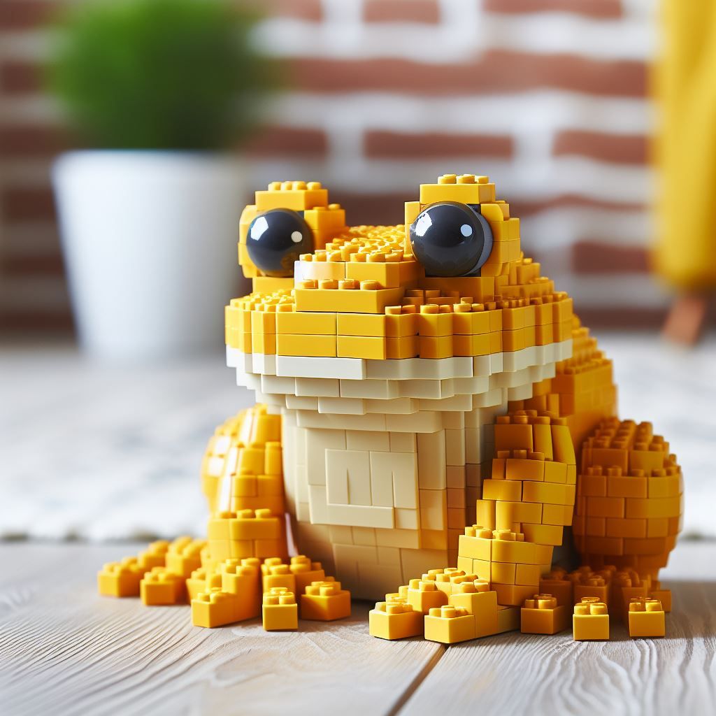 Follow the yellow brick toad!