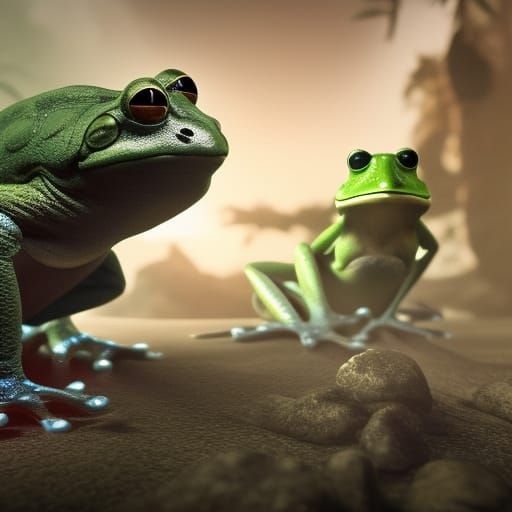 Army of frogs