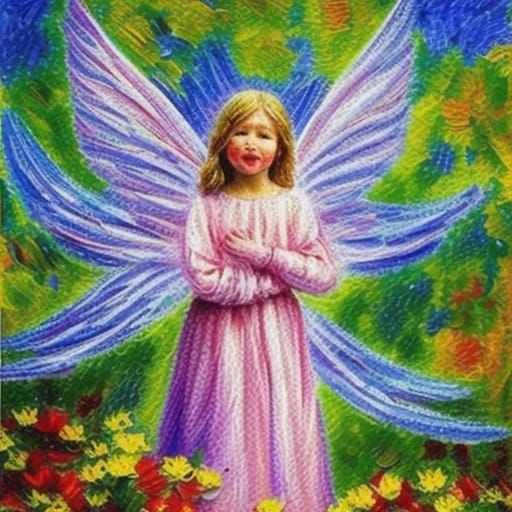 Angel figure,