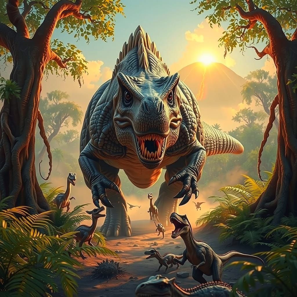 Jurassic period   by @Emma