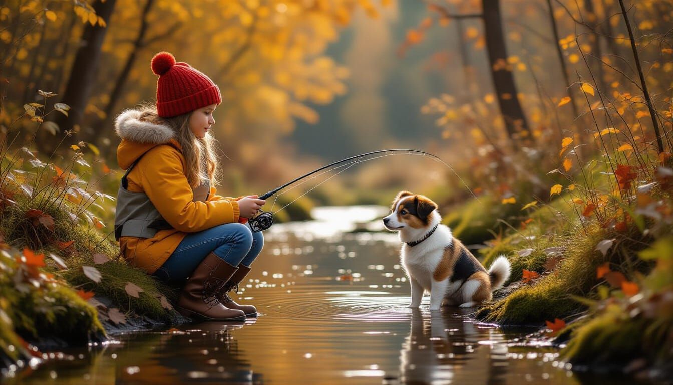 fish the autumn   by @Efe Hellman