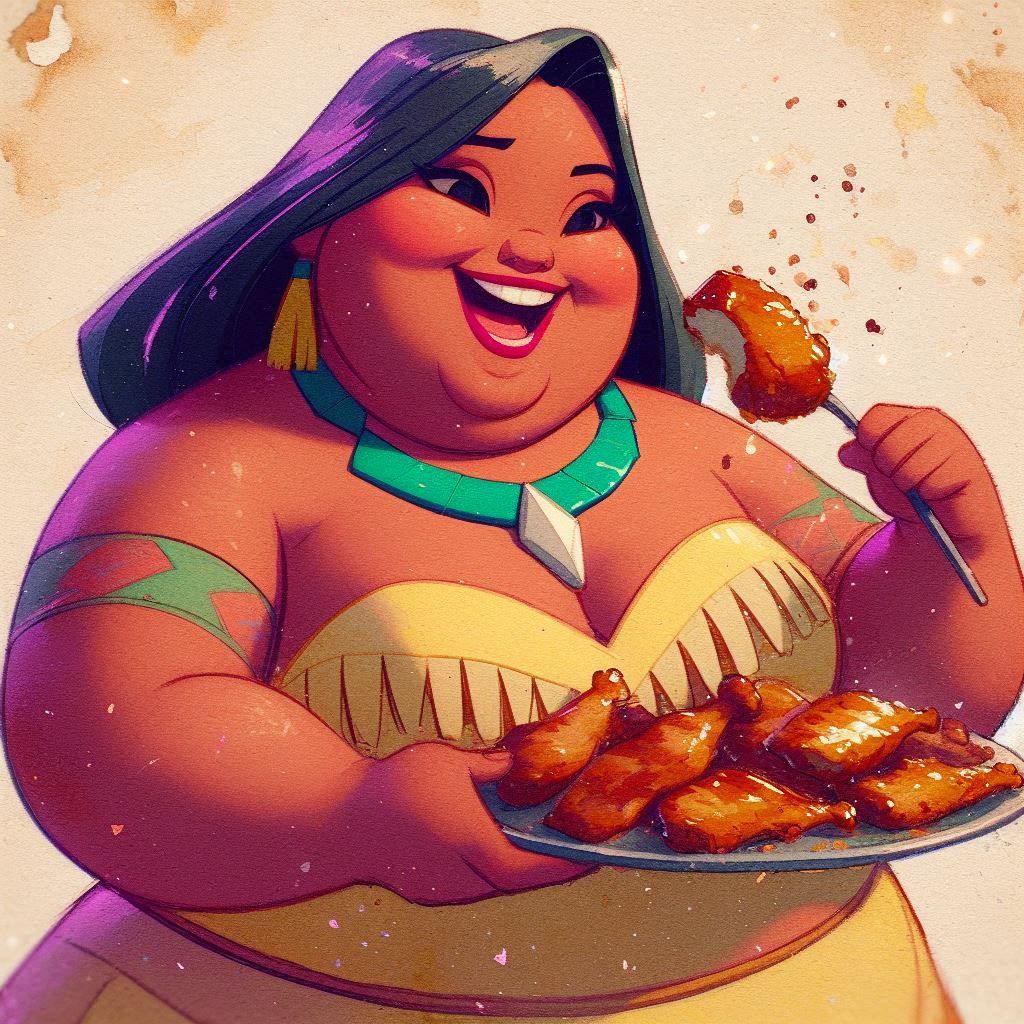 Overweight Pocahontas ❤️