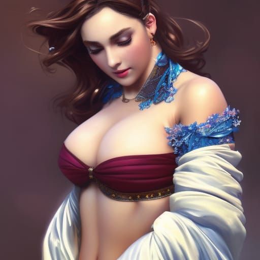 voluptuous woman