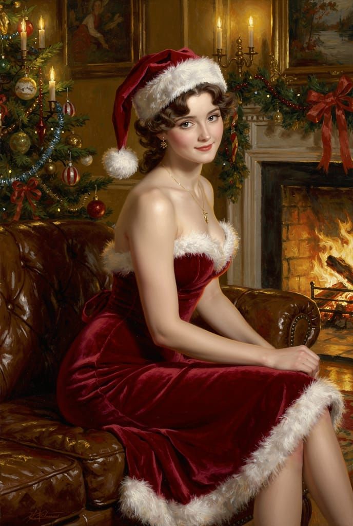 Christmas Pinup 2