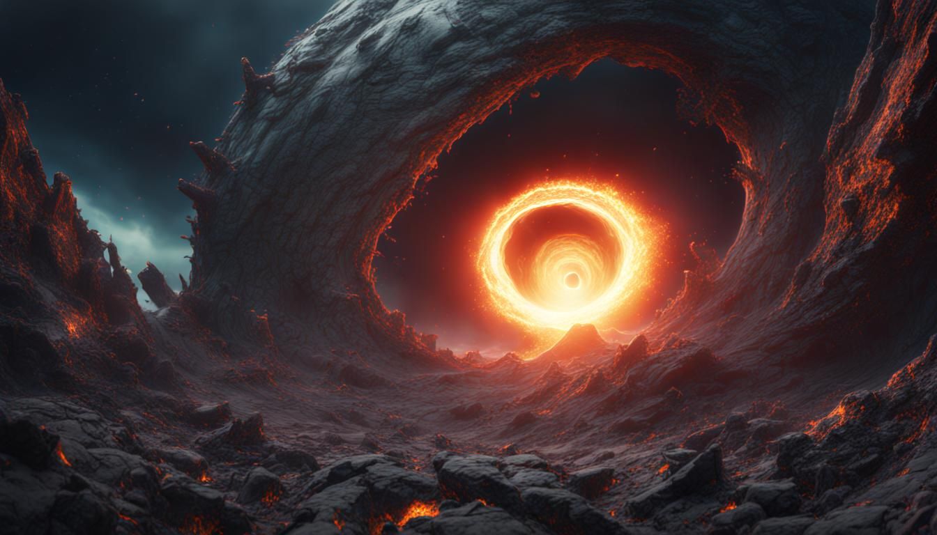 Black hole - AI Generated Artwork - NightCafe Creator