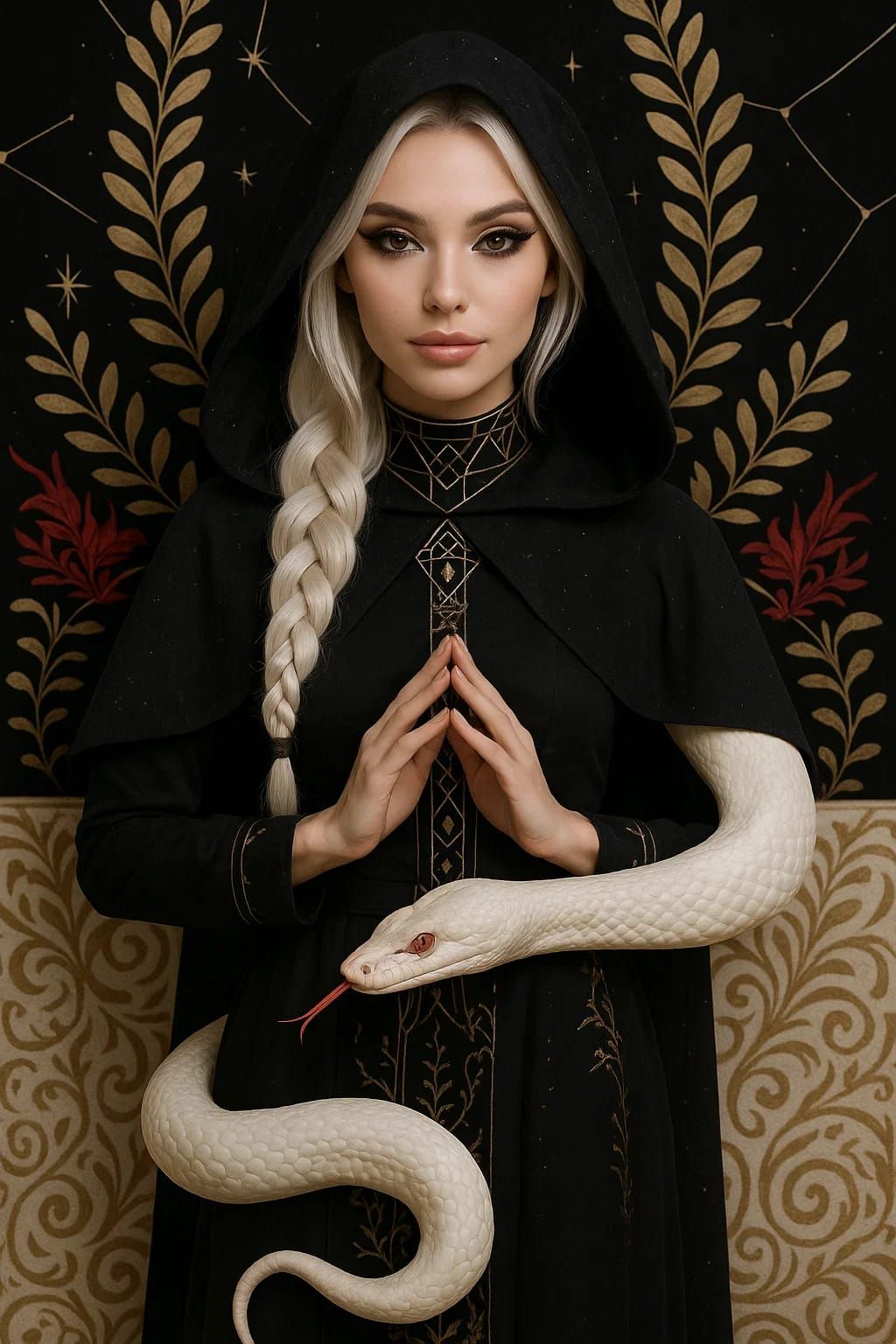 The Serpent Priestess of the Obsidian Order
