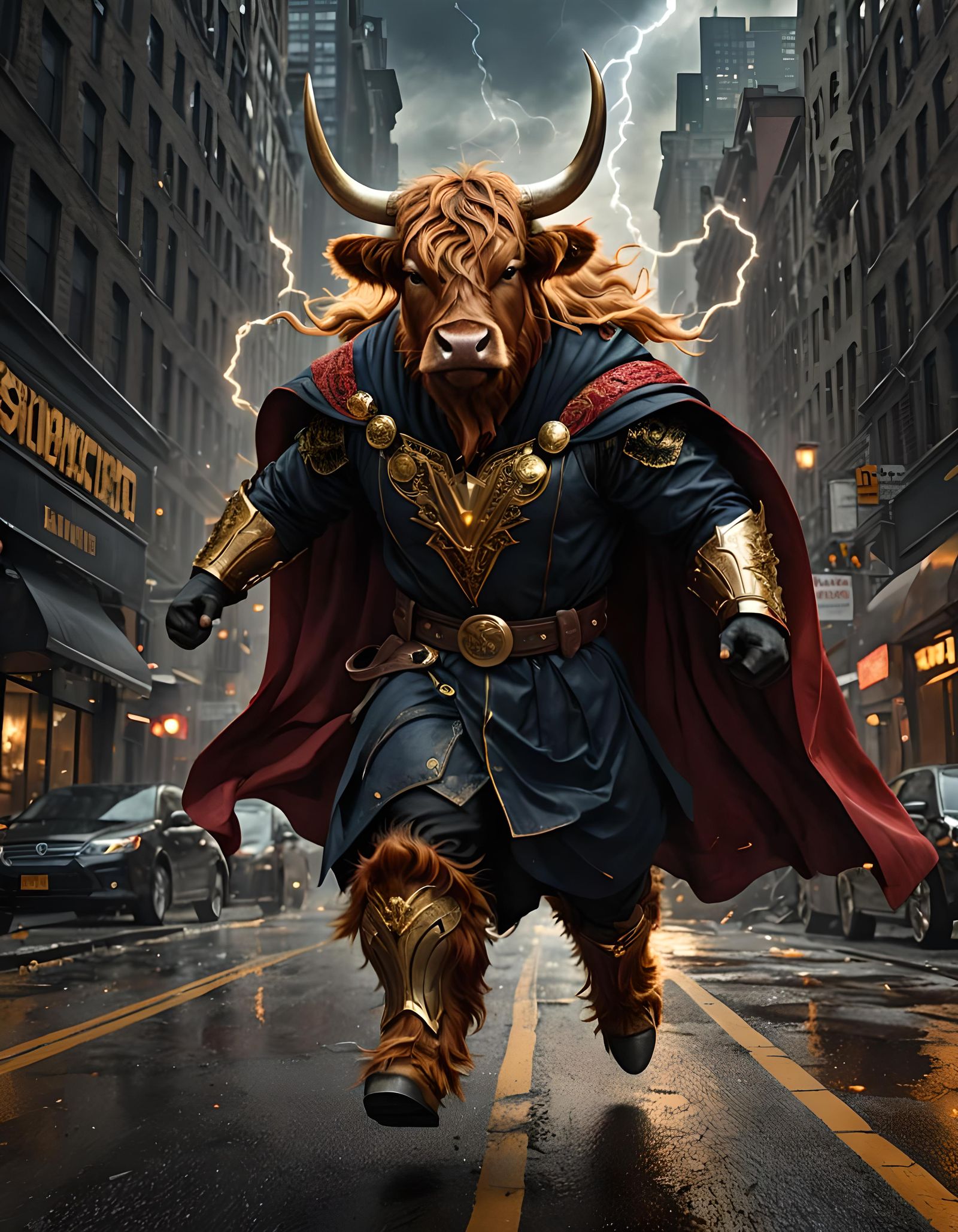 Doctor Cow  by @Taurus and Dragon