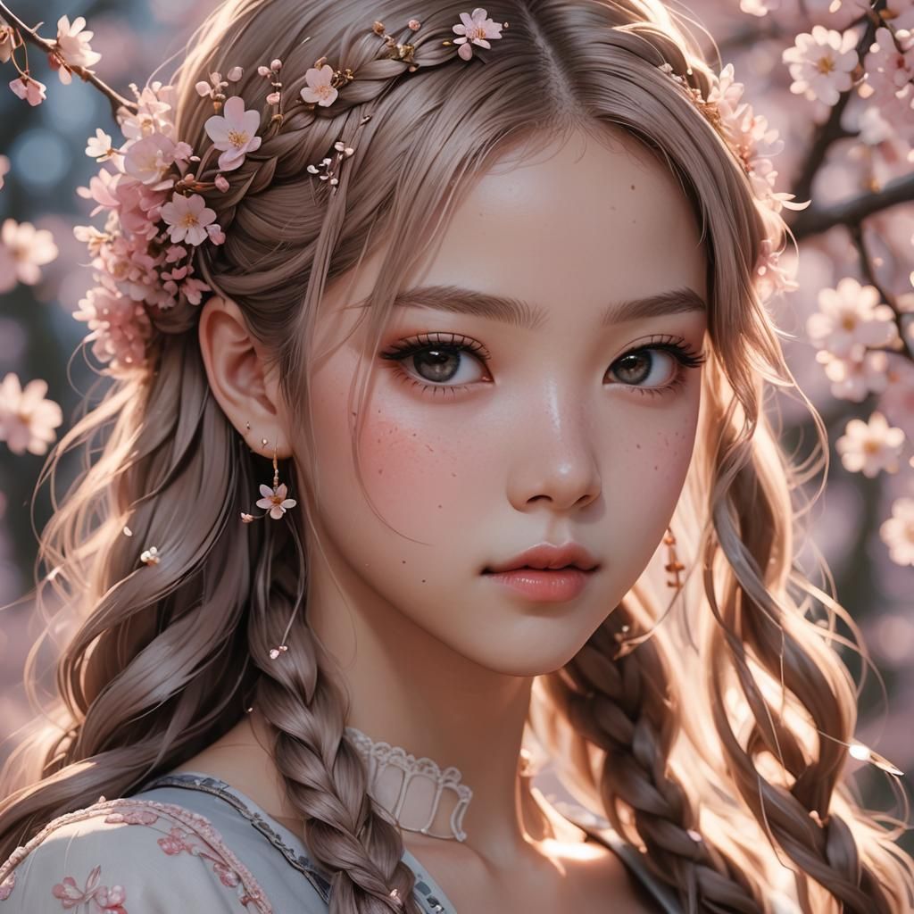 Lisa from Blackpink: Ultra-Detailed 3D Anime Portrait