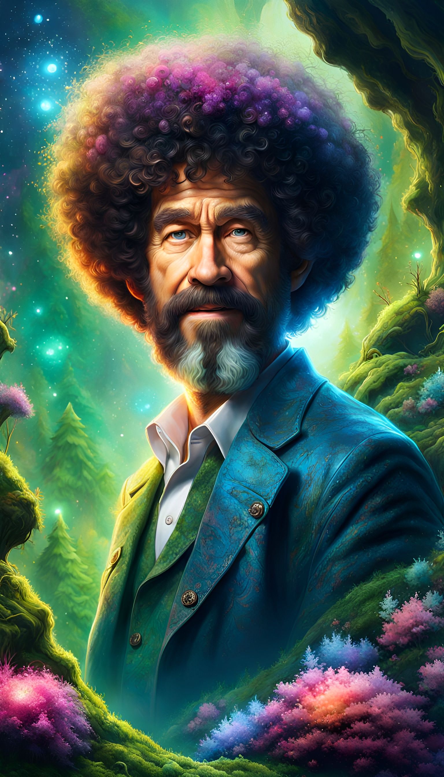 Trees cover up a multitude of sins AI Generated Artwork NightCafe