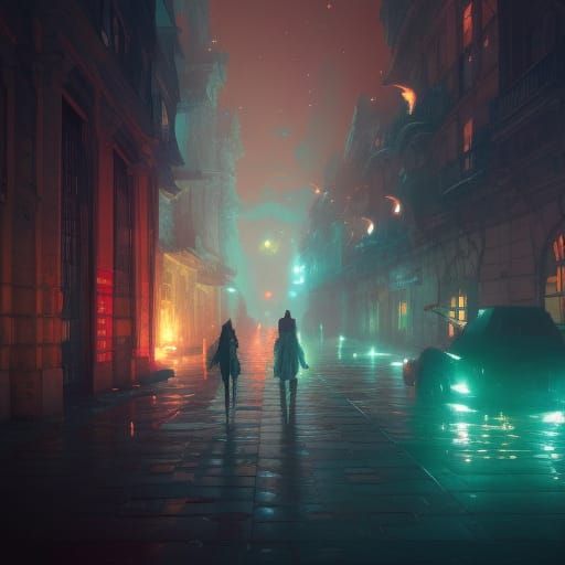 a night stroll