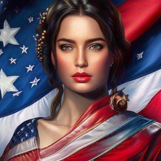 Spirit of America 1 - AI Generated Artwork - NightCafe Creator