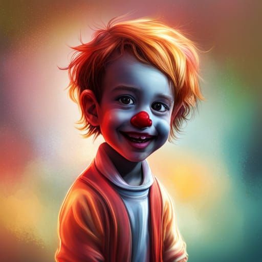 The Littlest Clown  by @Kitty Blacksmith