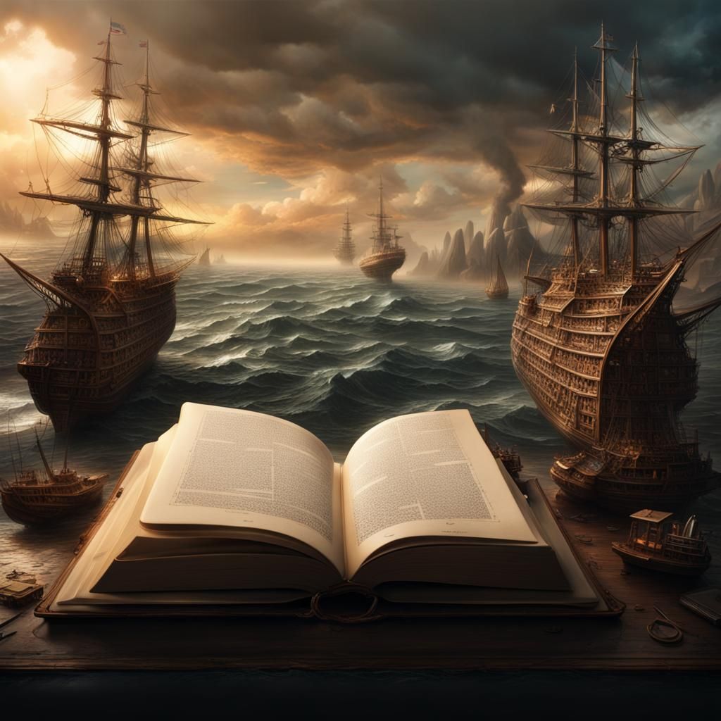 Navigating the Unwritten Seas  by @Hima__