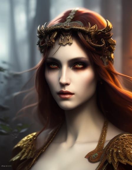 Princess of the Underworld 5 - AI Generated Artwork - NightCafe Creator