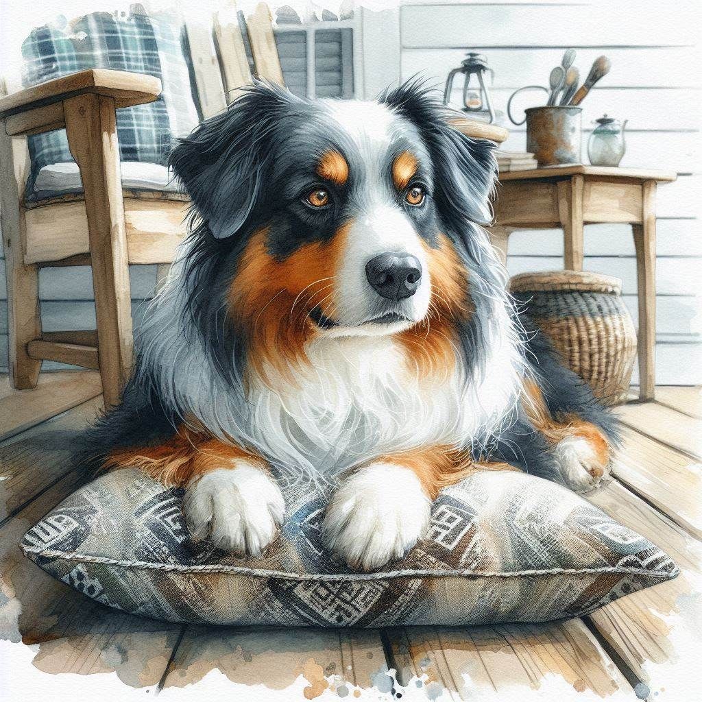 Australian Sheppard   by @Mindy