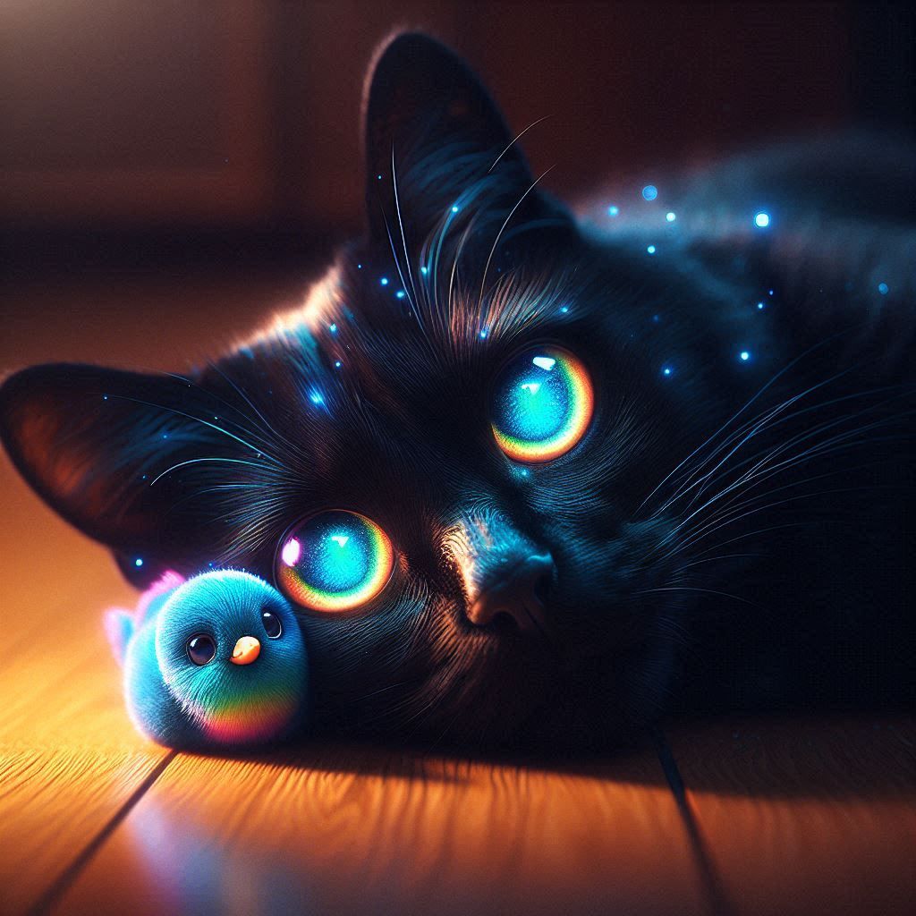 Neon eyes