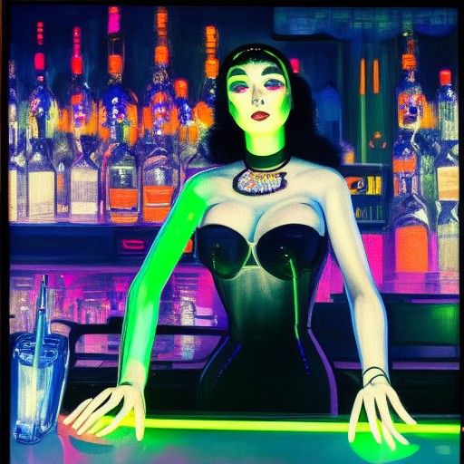 A Bar at the Folies-Bergère 2077