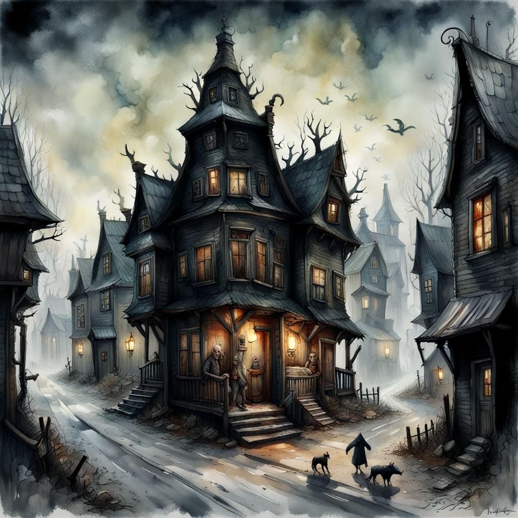 Old Ghost village  by @Mrbubu