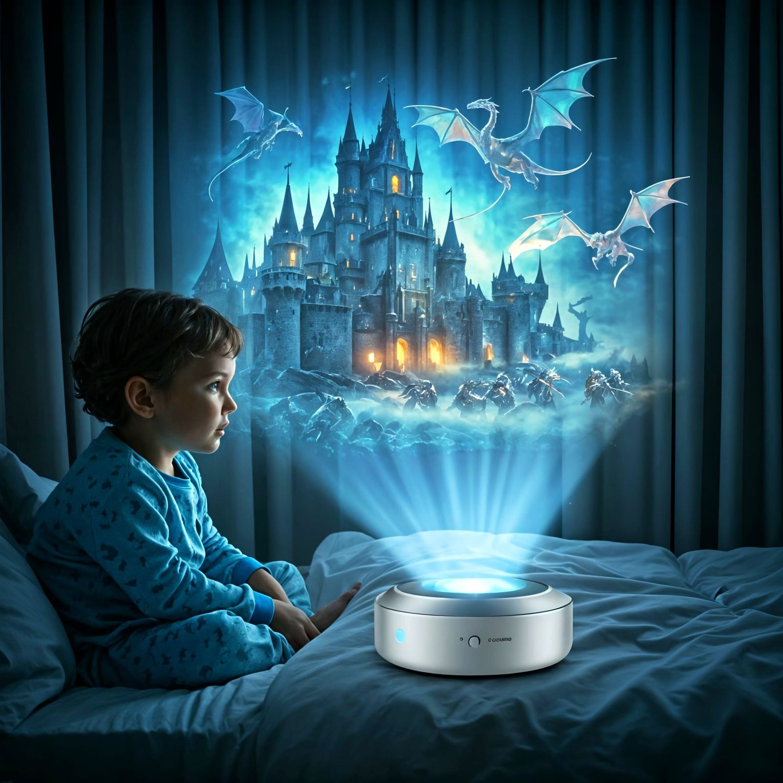 Holographic Bedtime Storyteller  by @MnM