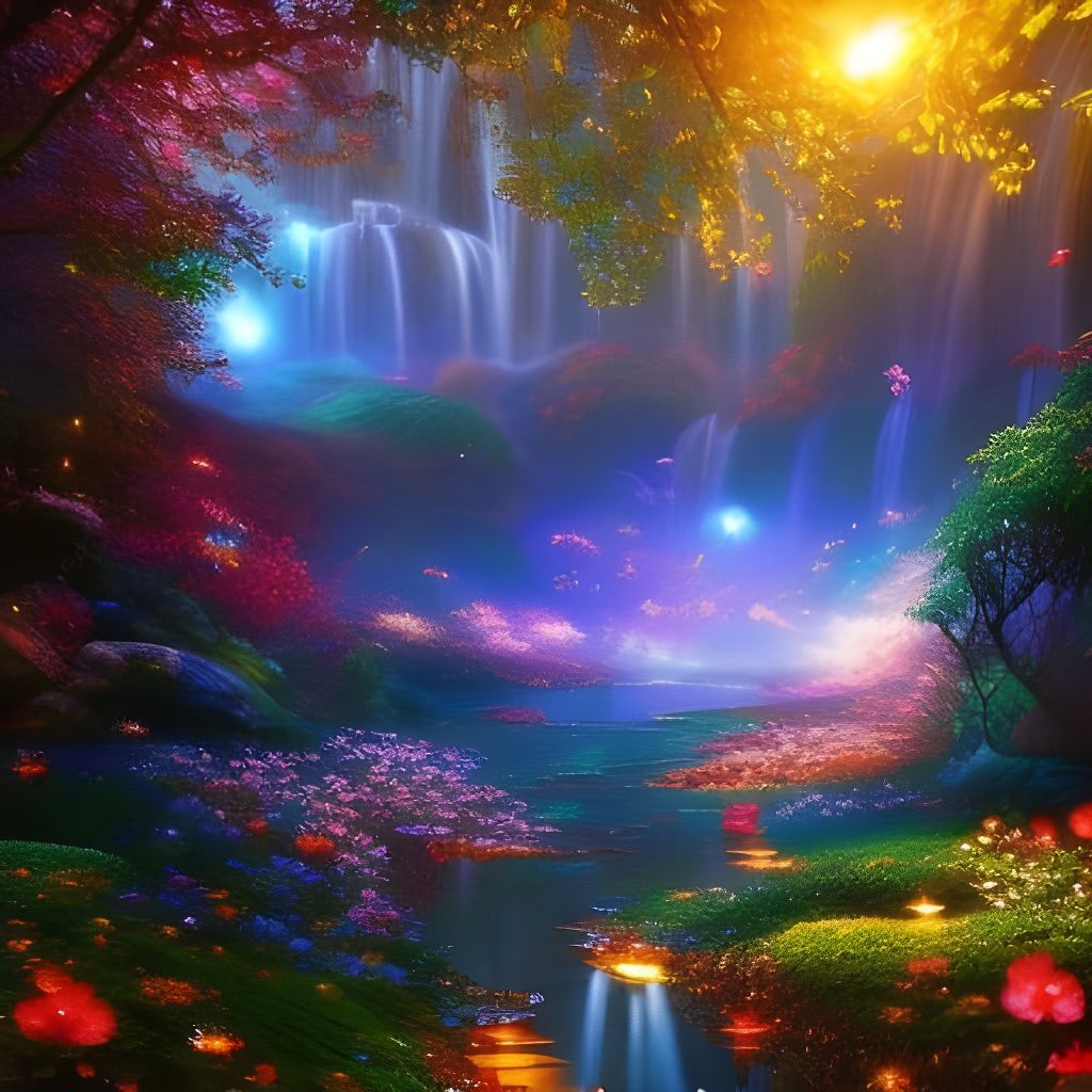 pixie forest  by @Gustav Gans