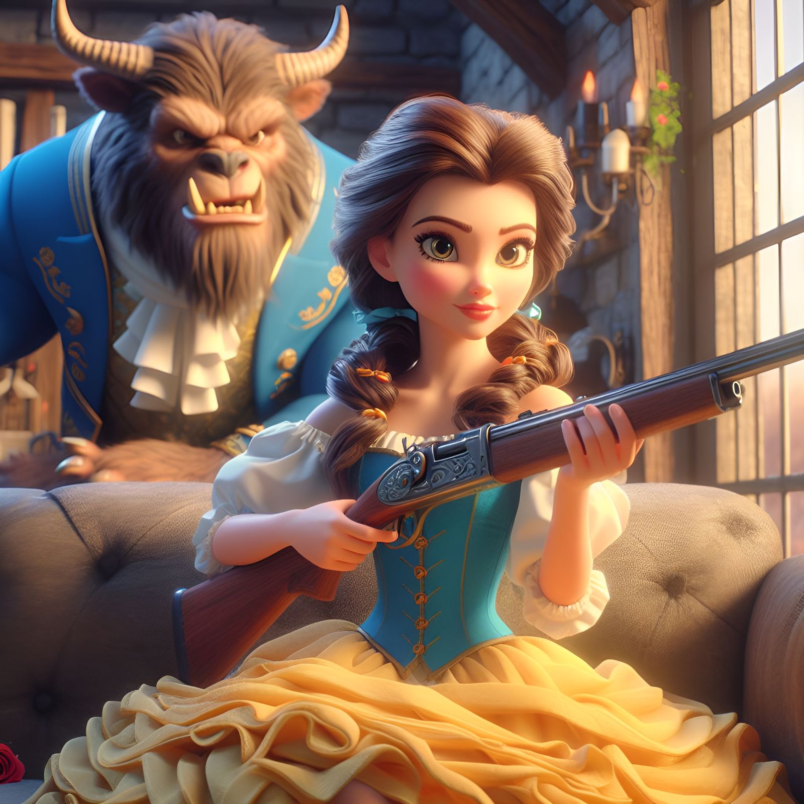 "I got him taxidermized, Chewie!"