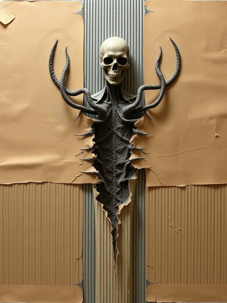 Surrealist Mixed Media Illusion Inspired by Dada