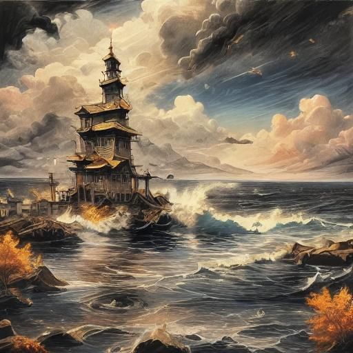 Cute Animal Oil Painting with Dynamic Lighting