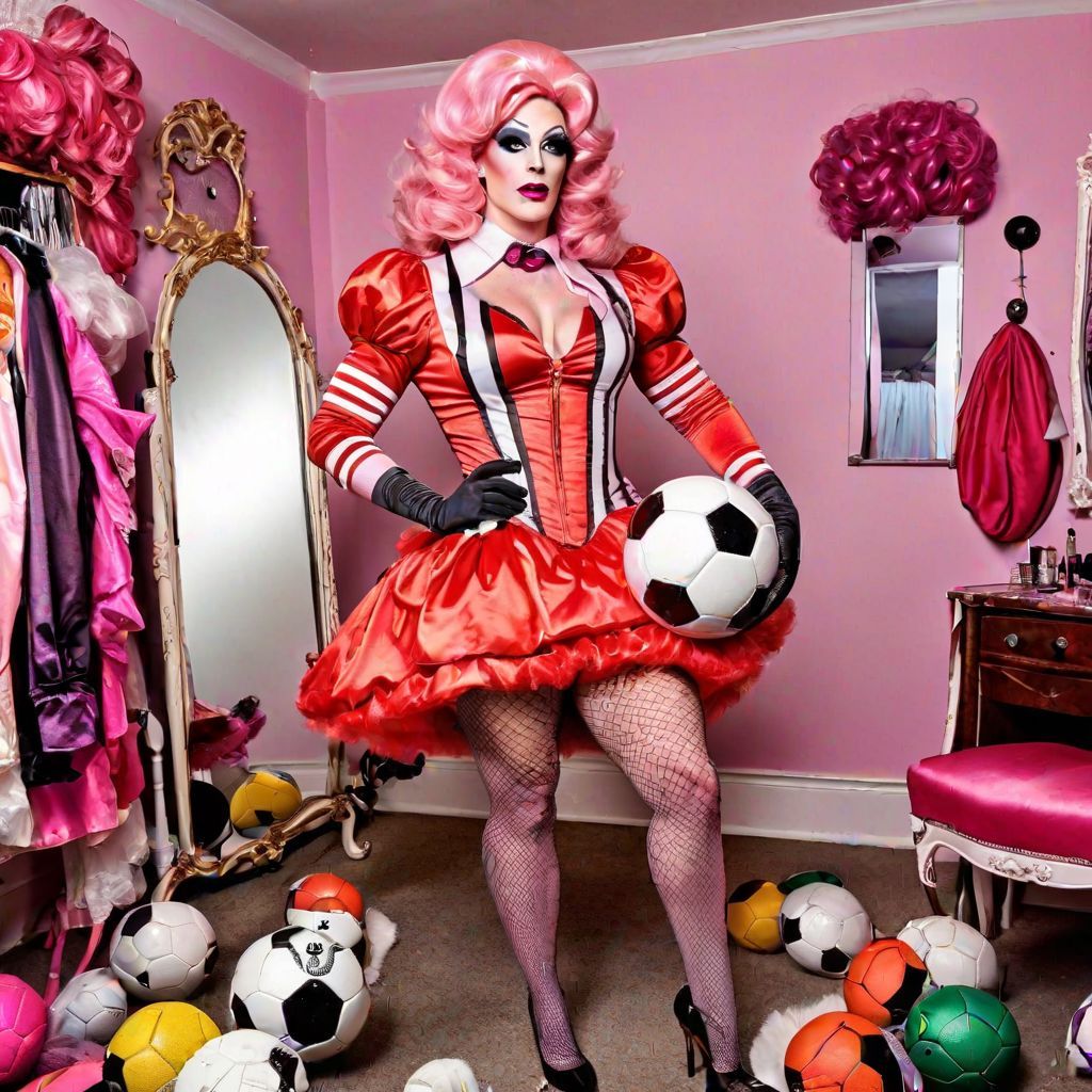 Satin Wonderland of Sissy Dresses