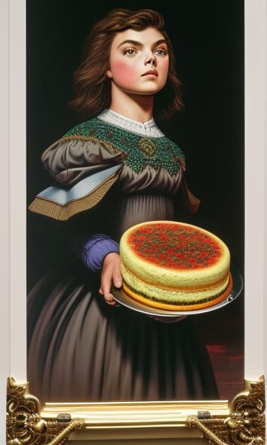 "Can't Tell if This is a Cake or a Weird Pizza"