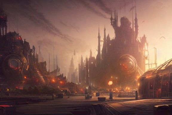 Steampunk Castle