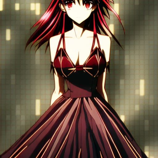 basic anime girl