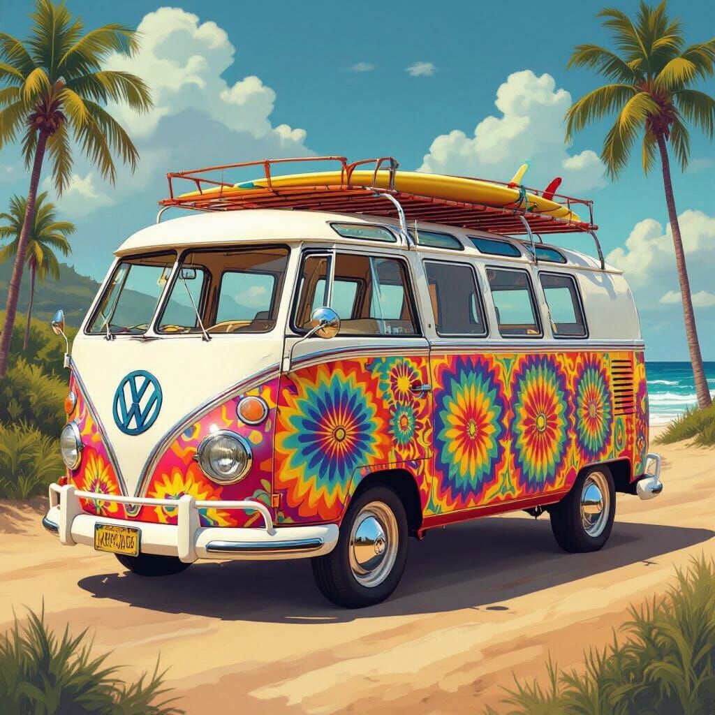 Surfer Bus  by @Charlie