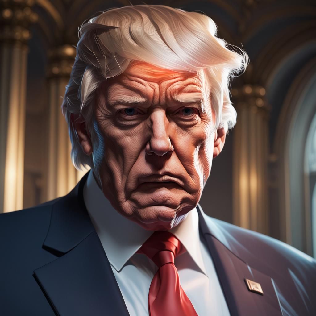 Donald Trump - AI Generated Artwork - NightCafe Creator