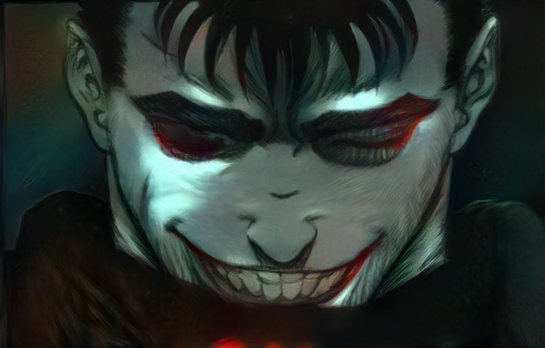 Guts Joker - AI Generated Artwork - NightCafe Creator