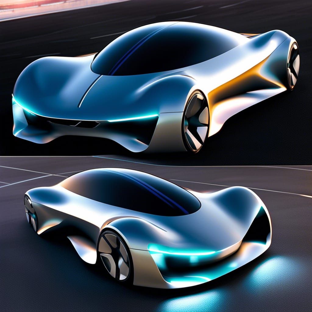 Sleek Aerodynamic Hyper-car from 2050! - AI Generated Artwork ...