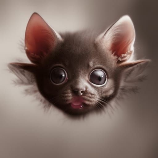 Vampire Bat Kitten