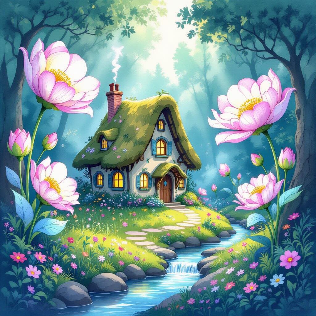 In the enchanted woods