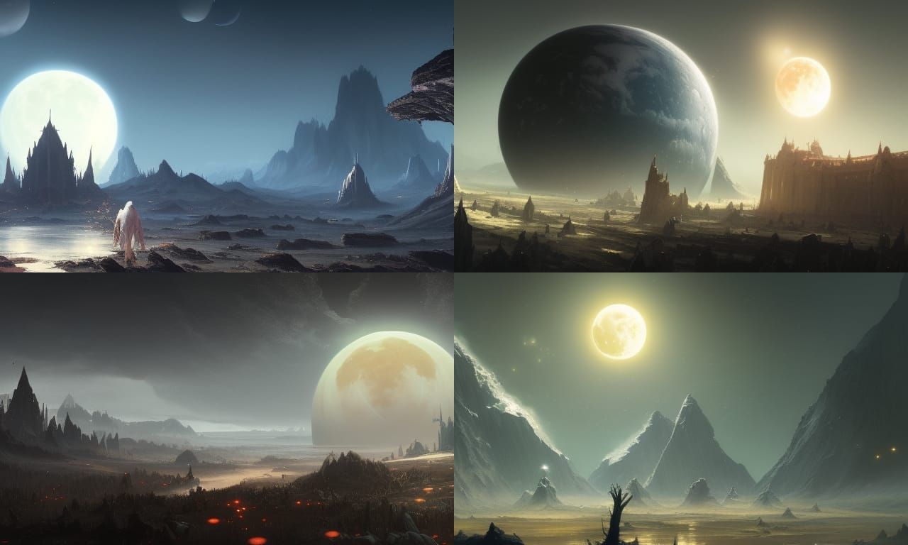 Planet and Moon
