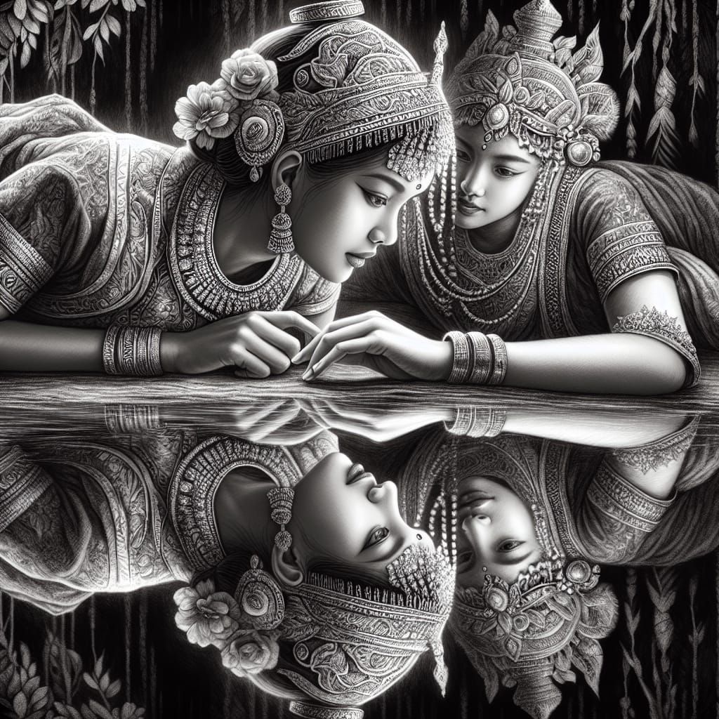 Reflections  by @Xerraire