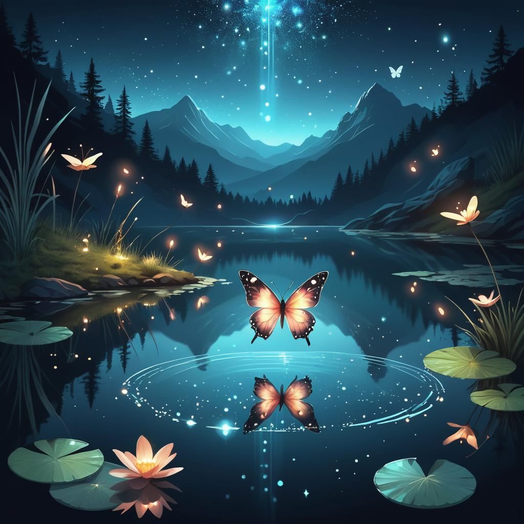 Let the Butterfly See His Own Wings  by @Rutherfords_Gold