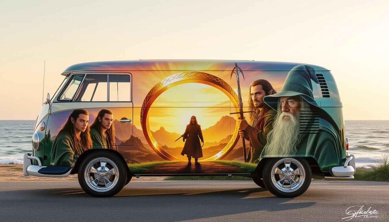 Lord of the Rings Van
