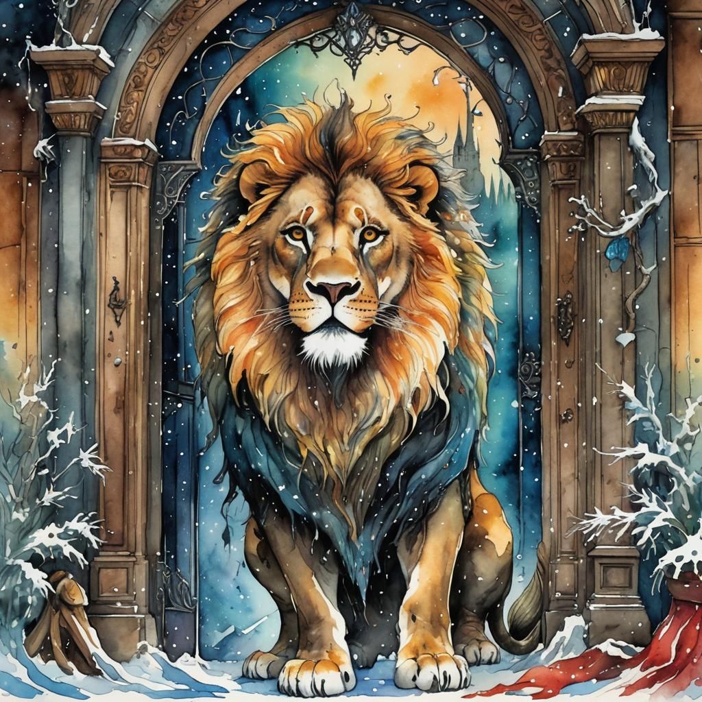 Aslan/Narnia  by @IslaSkye