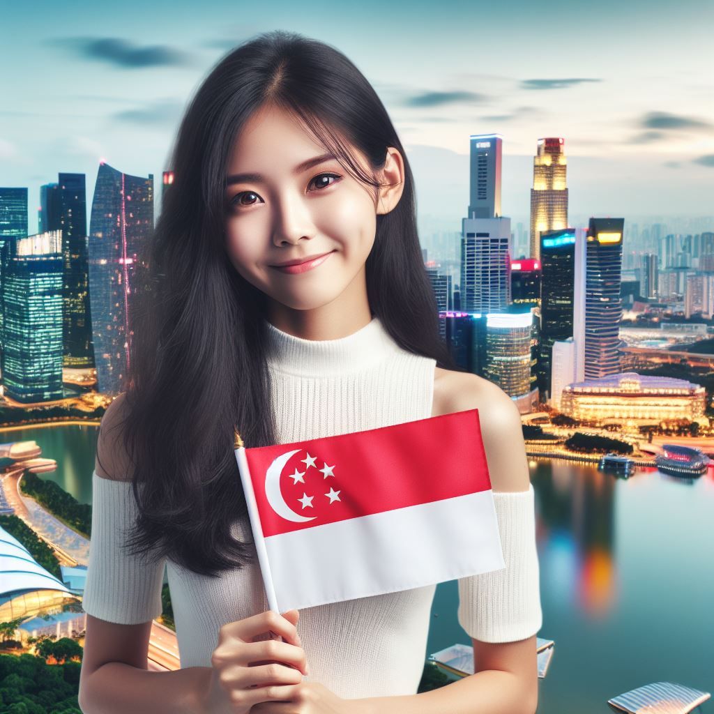 A Singaporese girl