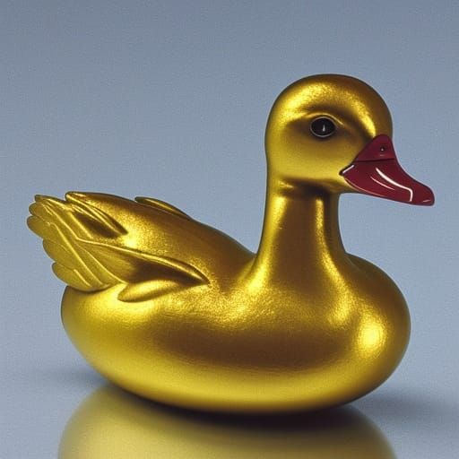 gold duck