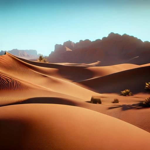 Desert oasis