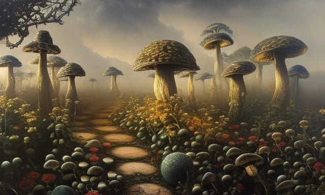 Mushroom garden 5