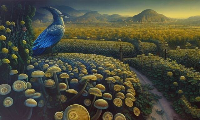 Mushroom garden 6