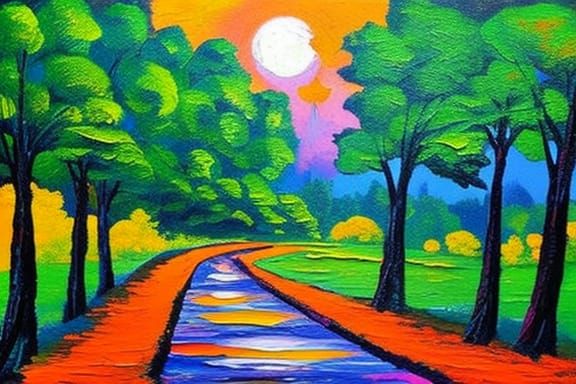 Stroll in a Park
