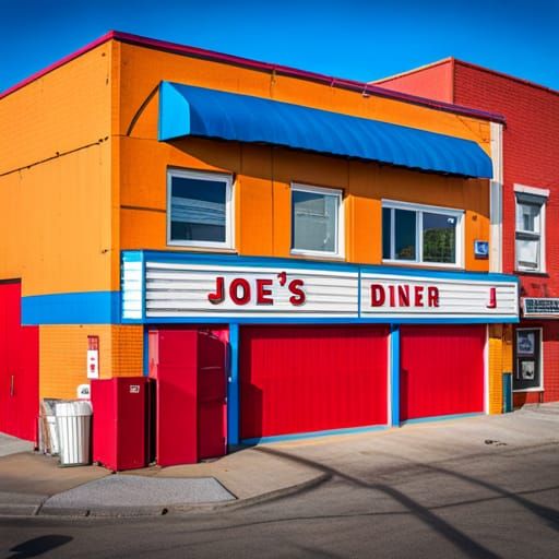 Joe's Diner AI Generated Artwork NightCafe Creator