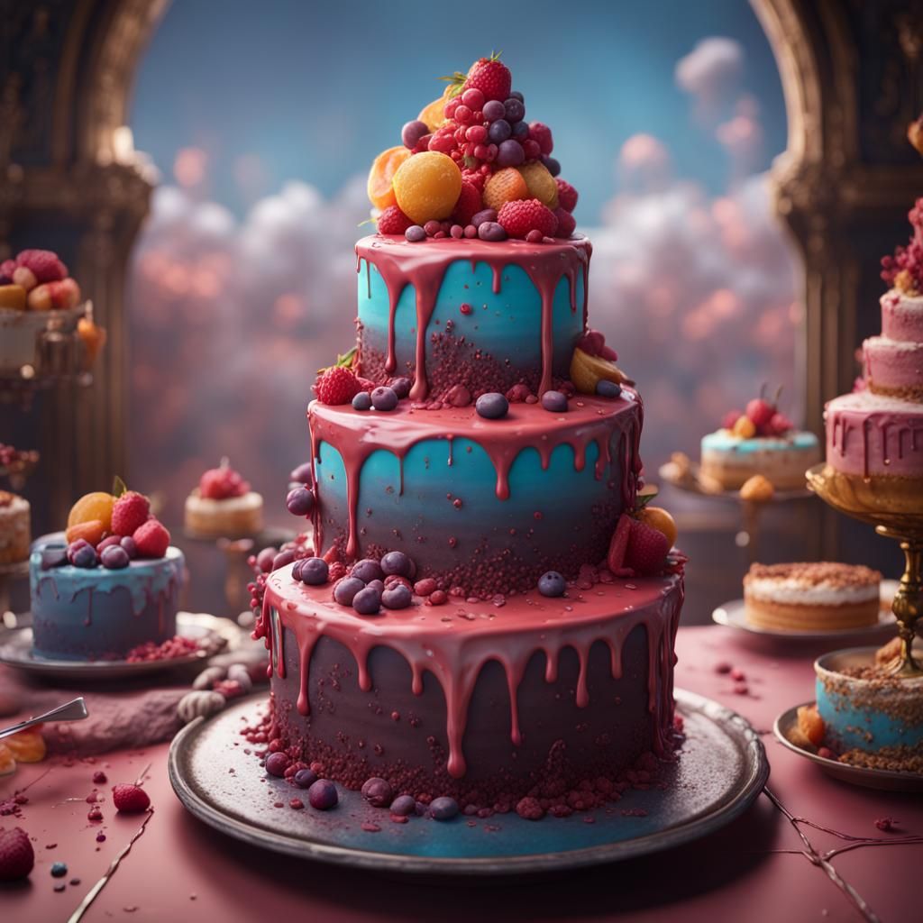 Everything is cake  by @Senia